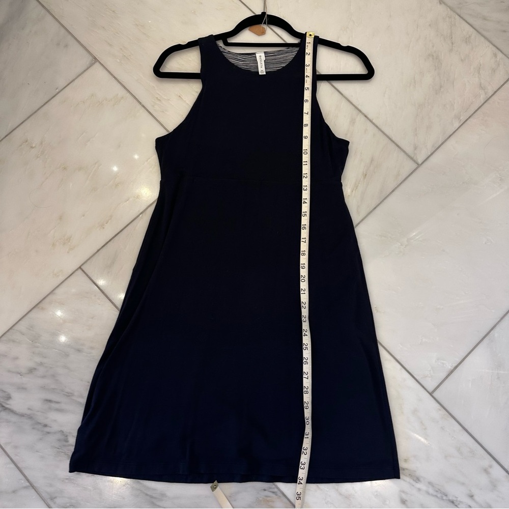 Athleta 2-n-1 Reversible Santorini Tank Dress Petite Small Carry On Only - Picture 12 of 14